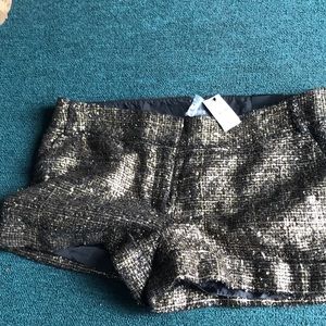 Dressy tweed shorts.